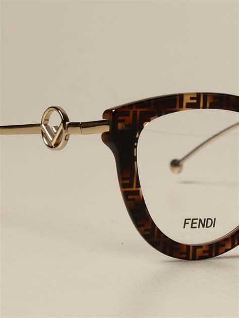 occhiali fendi con logo|FENDI .